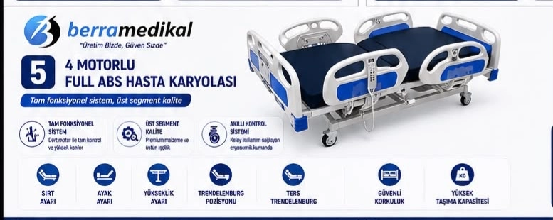 DÖRT MOTORLU FULL ABS HASTA KARYOLASI 