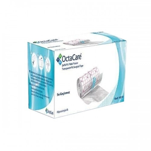Octacare Şeffaf P.U. Tıbbi Plaster 10mx10cm
