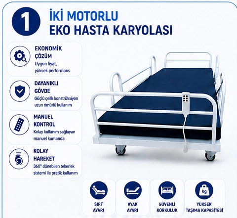 HASTA KARYOLASI İKİ MOTORLU 