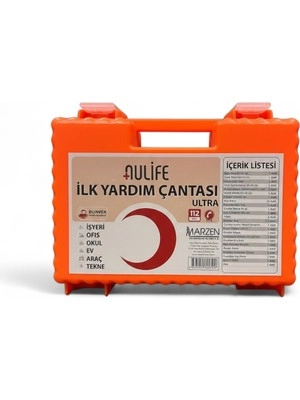 Nulife İlk Yardım Çantası Plastik Duvara Monte